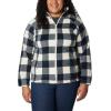 imageColumbia Womens Benton Springs Printed Full ZipChalk Check Print