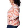 imageColumbia Womens Benton Springs Printed Full ZipFaded Peach Snowdrifts Tonal