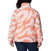 imageColumbia Womens Benton Springs Printed Full ZipFaded Peach Snowdrifts Tonal