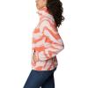 imageColumbia Womens Benton Springs Printed Full ZipFaded Peach Snowdrifts Tonal
