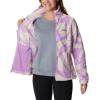 imageColumbia Womens Benton Springs Printed Full ZipGumdrop Snowdrifts Tonal