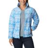 imageColumbia Womens Benton Springs Printed Full ZipSerenity 80s Stripe