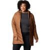 imageColumbia Womens Heavenly Long Hooded JacketCamel Brown