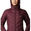 imageColumbia Womens Heavenly Long Hooded JacketMalbec