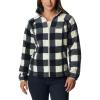 imageColumbia Womens Benton Springs Printed Full ZipChalk Check Print