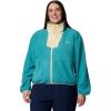 imageColumbia Womens Sequoia Grove Full Zip FleeceTealLemon Wash