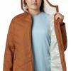 imageColumbia Womens Discontinued Heavenly Long Hooded JacketCamel Brown
