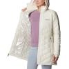 imageColumbia Womens Discontinued Heavenly Long Hooded JacketChalk