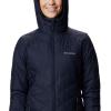 imageColumbia Womens Discontinued Heavenly Long Hooded JacketDark Nocturnal