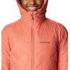 imageColumbia Womens Discontinued Heavenly Long Hooded JacketFaded Peach
