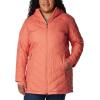 imageColumbia Womens Discontinued Heavenly Long Hooded JacketFaded Peach