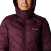 imageColumbia Womens Discontinued Heavenly Long Hooded JacketMarionberry