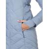 imageColumbia Womens Discontinued Heavenly Long Hooded JacketTradewinds Grey