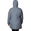 imageColumbia Womens Discontinued Heavenly Long Hooded JacketTradewinds Grey