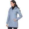 imageColumbia Womens Discontinued Heavenly Long Hooded JacketTradewinds Grey