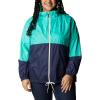 imageColumbia Womens Flash Forward WindbreakerElectric TurquoiseNocturnal