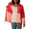 imageColumbia Womens Flash Forward WindbreakerRed HibiscusCoral Reef