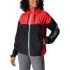 imageColumbia Womens Flash Challenger Novelty WindbreakerBlackRed HibiscusIcy MornIcy Morn 
