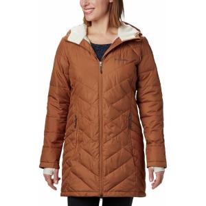 imageColumbia Womens Discontinued Heavenly Long Hooded JacketCamel Brown
