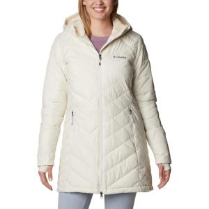 imageColumbia Womens Discontinued Heavenly Long Hooded JacketChalk