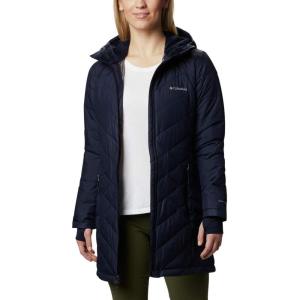 imageColumbia Womens Discontinued Heavenly Long Hooded JacketDark Nocturnal