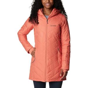 imageColumbia Womens Discontinued Heavenly Long Hooded JacketFaded Peach
