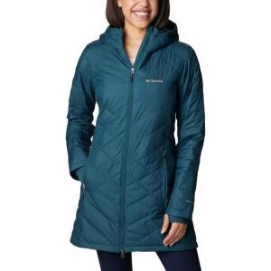 imageColumbia Womens Discontinued Heavenly Long Hooded JacketNight Wave
