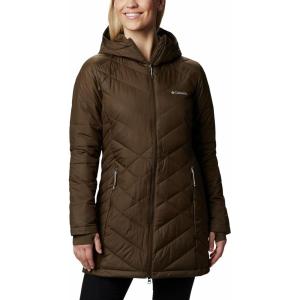 imageColumbia Womens Discontinued Heavenly Long Hooded JacketOlive Green