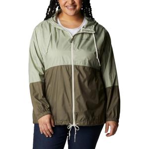 imageColumbia Womens Flash Forward WindbreakerSafariStone Green