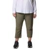imageColumbia Womens Leslie Falls Capri IiStone Green