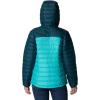 imageColumbia Womens Westridge Hooded Down JacketNight WaveBright Aqua