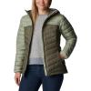 imageColumbia Womens Westridge Hooded Down JacketSafariStone Green