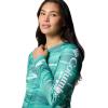 imageColumbia Womens Super Tidal Tee Long Sleeve ShirtGlaze Green Obsidian