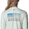 imageColumbia Womens Tidal Tee PFG Fish Flag LsLight LimeSafari Gradient
