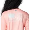 imageColumbia Womens Tidal Tee PFG Fish Flag LsTiki PinkFish and Friends Flag