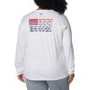 imageColumbia Womens Tidal Tee PFG Fish Flag LsWhiteFish Flag Ombre