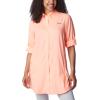 imageColumbia Womens Tamiami Long Sleeve TunicTiki Pink