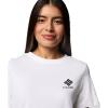 imageColumbia Womens Rolling Bend Graphic Short SleeveWhiteStacked Gem