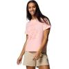 imageColumbia Womens Sun Trek Graphic Short Sleeve IiiPink SandShine on