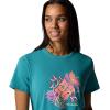 imageColumbia Womens Sun Trek Graphic Short Sleeve IiiTealBotanical Gem