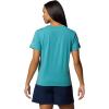 imageColumbia Womens Sun Trek Graphic Short Sleeve IiiTealBotanical Gem