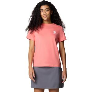imageColumbia Womens Rolling Bend Graphic Short SleeveAlpenglowStacked Gem