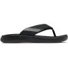 imageColumbia Mens Boatside Flip Lea Sport SandalBlackBlack