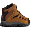 imageColumbia Mens Crestwood Mid WaterproofCamel BrownMountain Red
