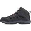imageColumbia Mens Crestwood Mid WaterproofDark Grey  Deep Rust