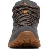 imageColumbia Mens Newton Ridge Plus II Suede Waterproof Hiking BootDark GreyGold Amber