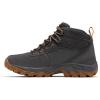 imageColumbia Mens Newton Ridge Plus II Suede Waterproof Hiking BootDark GreyGold Amber