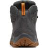 imageColumbia Mens Newton Ridge Plus II Suede Waterproof Hiking BootDark GreyGold Amber