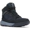 imageColumbia Mens Portlander Hiking BootBlackTitanium Grey Steel