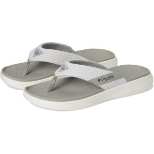 imageColumbia Mens Boatside Flip Lea Sport SandalDoveSilver Grey